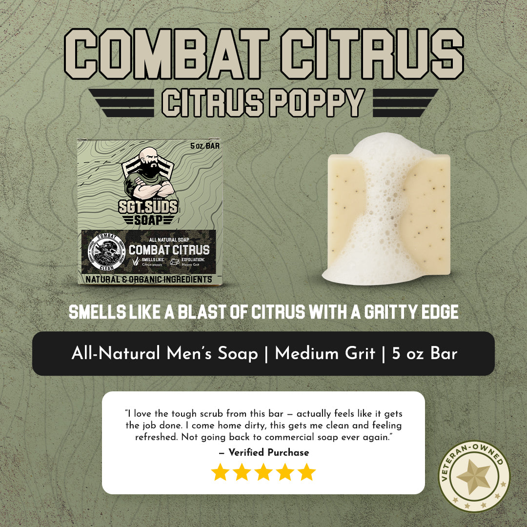 Combat Citrus formally Combat Clean Bar Soap