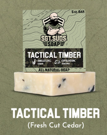 Tactical Timber (Beaver Destroyer) Bar Soap