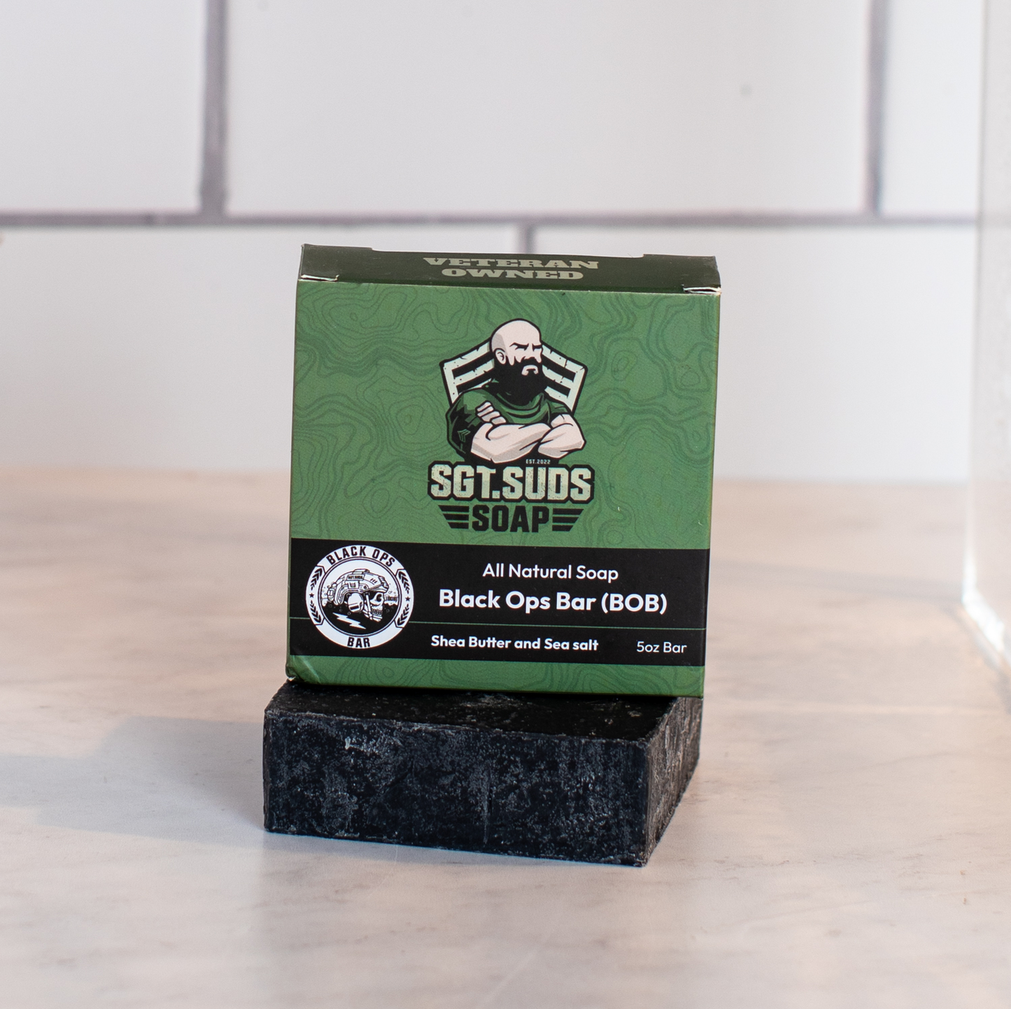 Sgt Suds Soap Black Ops Bar