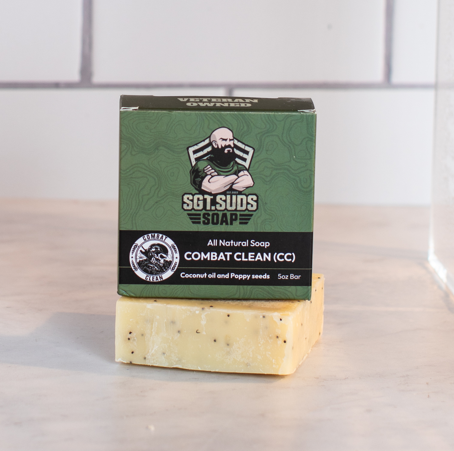 Sgt Suds Soap Combat Clean Bar