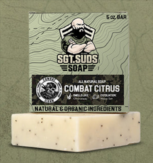 Combat Citrus formally Combat Clean Bar Soap