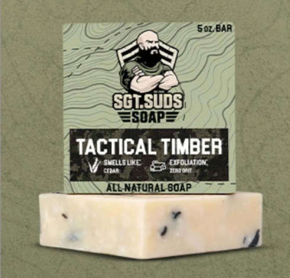 Tactical Timber (Beaver Destroyer)  Bar Soap