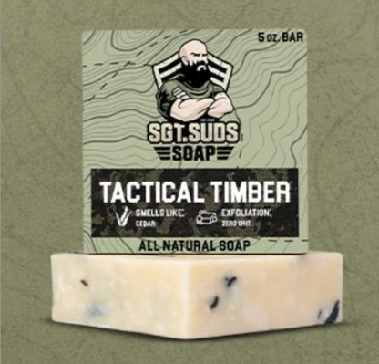 Tactical Timber (Beaver Destroyer)  Bar Soap