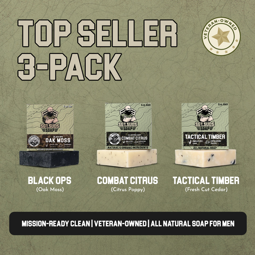 Top 3 Seller Bundle - Black Ops, Tactical Timber, and Combat Citrus