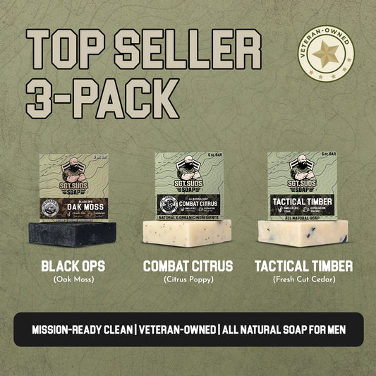 Top 3 Seller Bundle - Black Ops, Tactical Timber, and Combat Citrus