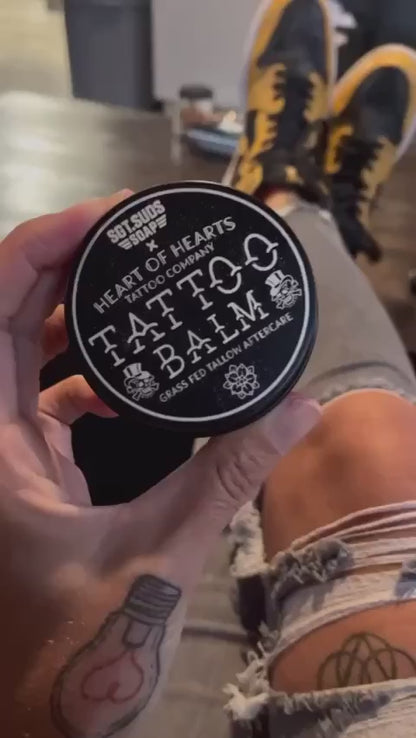 Tattoo Balm: Heart of Hearts X Sgt Suds Soap Collaboration