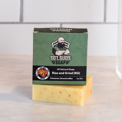 Sgt Suds Soap Rise and Grind Bar